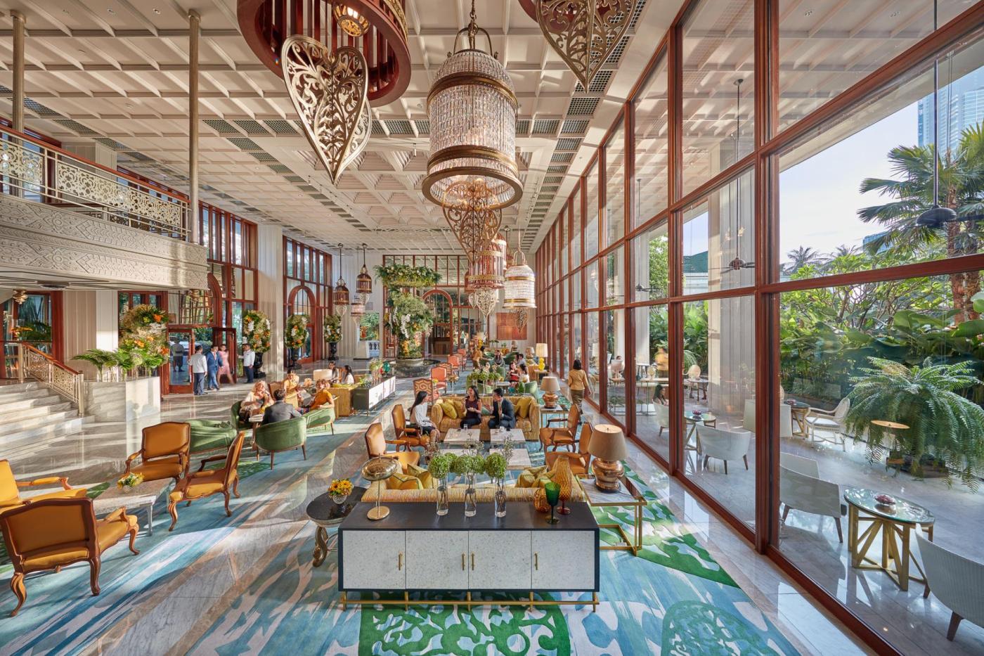 Lobby på Mandarin Oriental Bangkok, Thailand