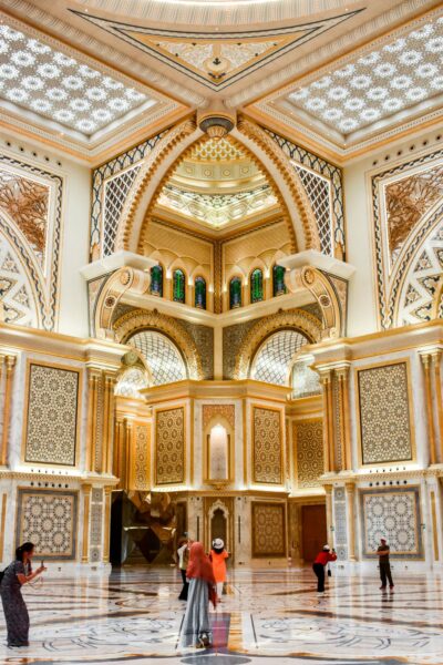Qasr Al Watan - præsidentpaladset i Abu Dhabi