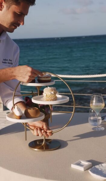 World of Dessert på Rosewood Le Guanahani St. Barth, Caribien