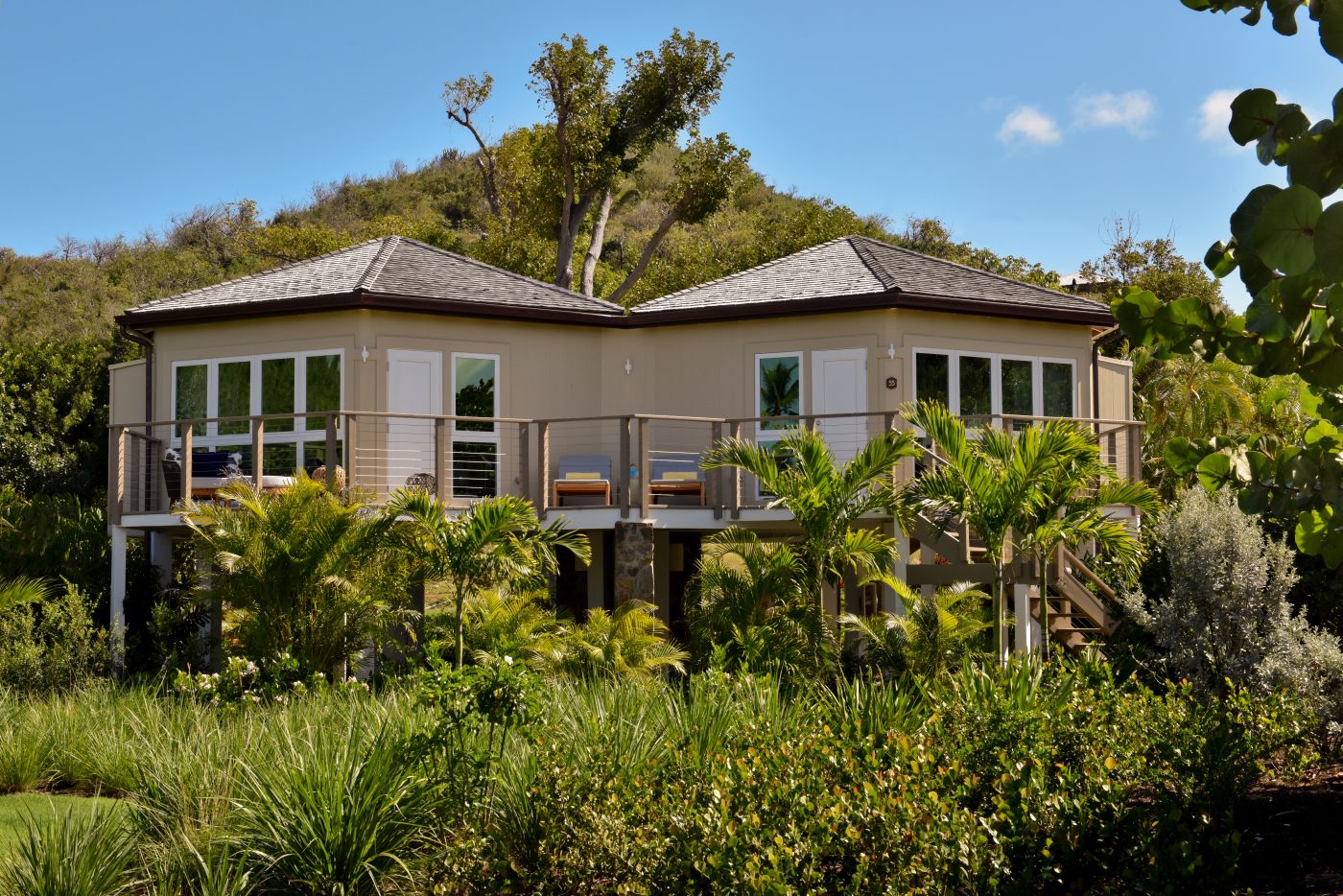 Tree House Suite på Rosewood Little Dix Bay, Virgin Gorda, Caribien