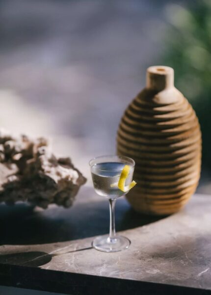 Sushi & Sake i Rum Room på Rosewood Little Dix Bay, Virgin Gorda, Caribien