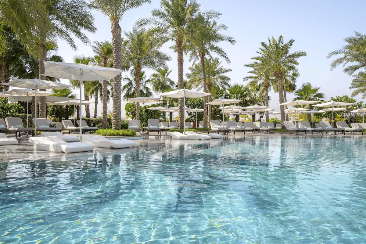 Et af poolområderne på Atlantis The Royal, Dubai