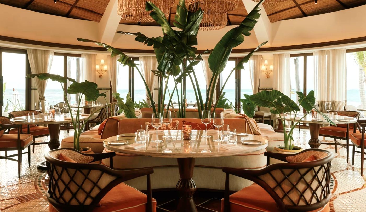 Woodend Restaurant på Maroma, a Belmond Hotel, Riviera Maya, Mexico