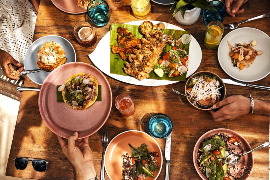 Restauranten Aqui Me Quedo på Rosewood Mayakoba, Mexico