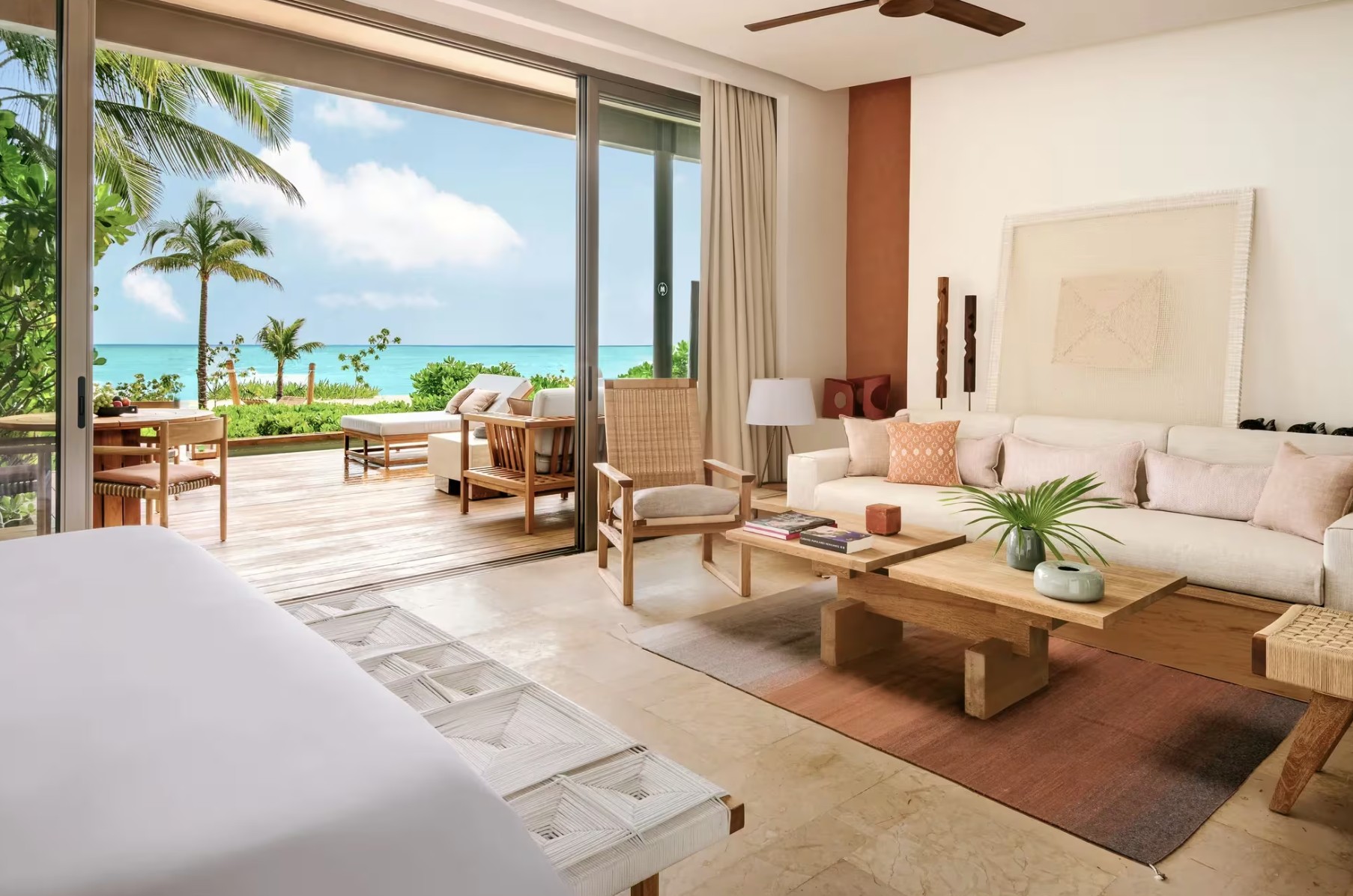 Beachfront Studio Suite på Rosewood Mayakoba, Mexico
