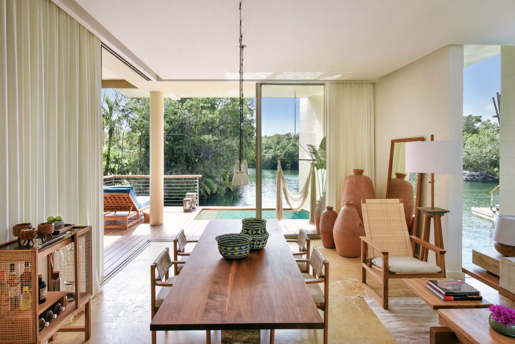Deluxe Overwater Lagoon Suite på Rosewood Mayakoba, Mexico