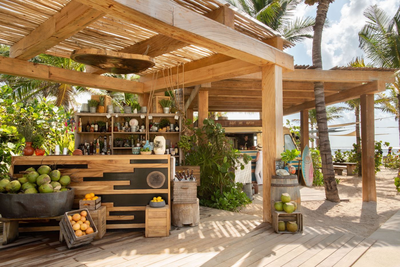 Monkey Bar på Rosewood Mayakoba, Mexico