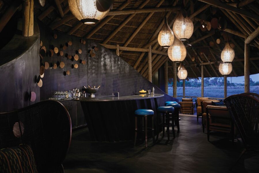 The Fish-Eagle Bar på Eagle Island Lodge, a Belmond Safari, Botswana