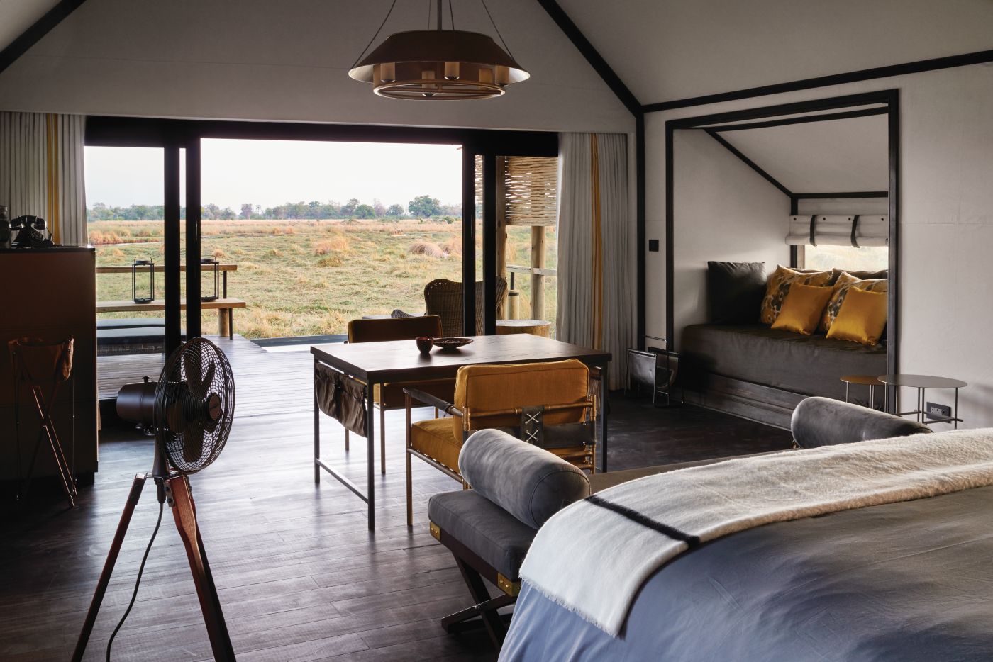 Teltet på Eagle Island Lodge, a Belmond Safari, Botswana