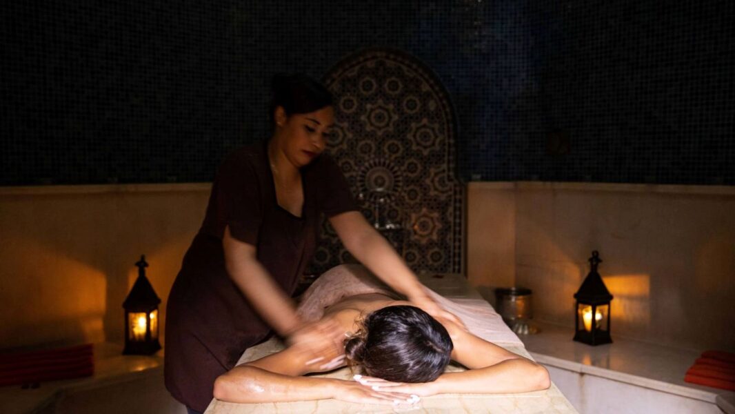 Spa og hammam på Kasbah Tamadot, Marokko