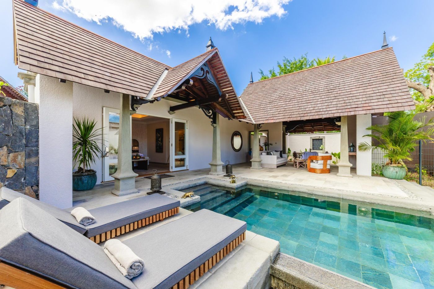 Luxury Suite Pool Villa på Maradiva, Mauritius