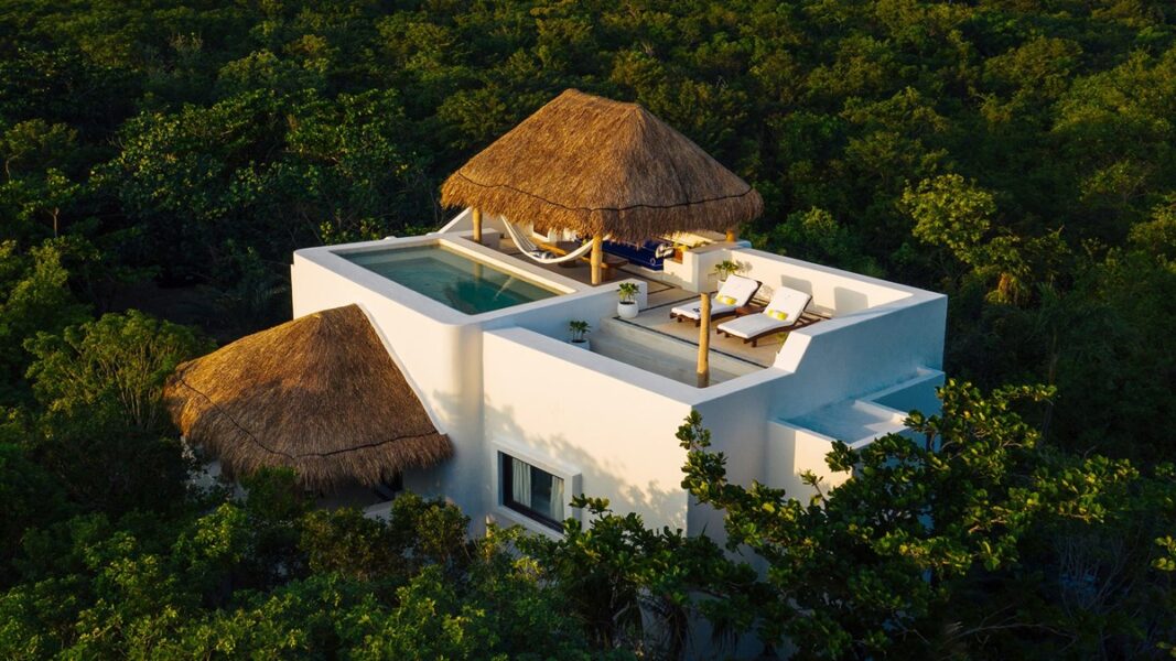 Rooftop Wellness Suite på Hotel Esencia, Tulum, Mexico