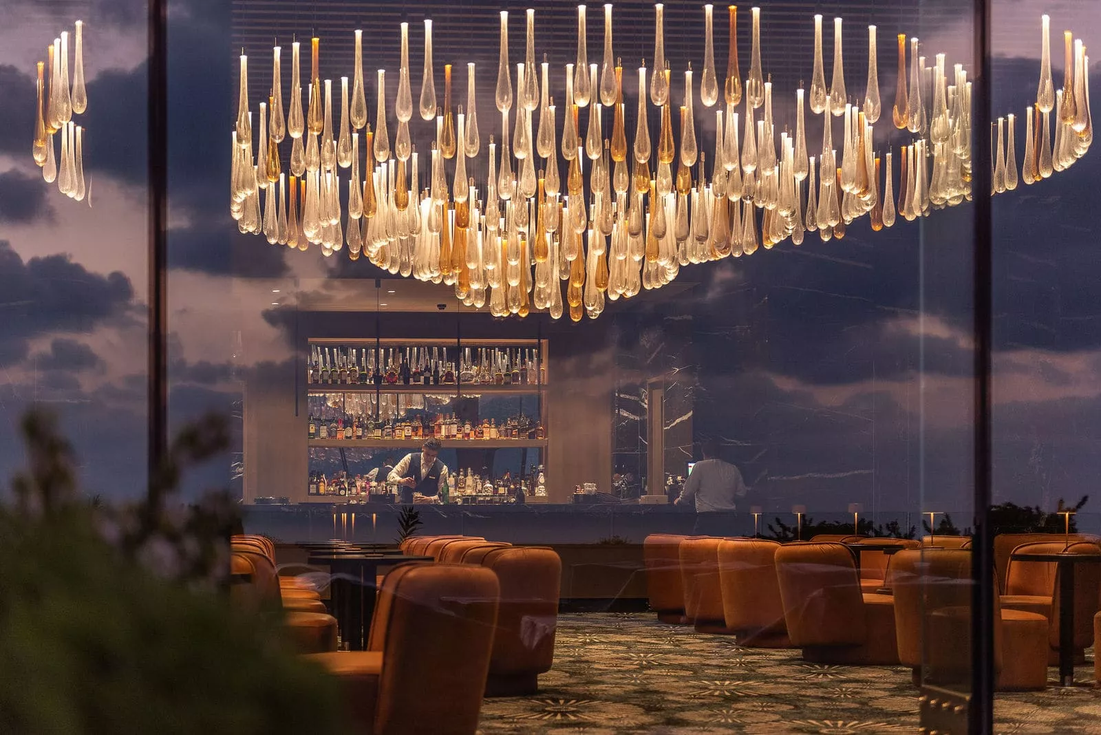 Chroma Lounge and Lobby Bar på Cap St Georges Hotel & Resort, Cypern