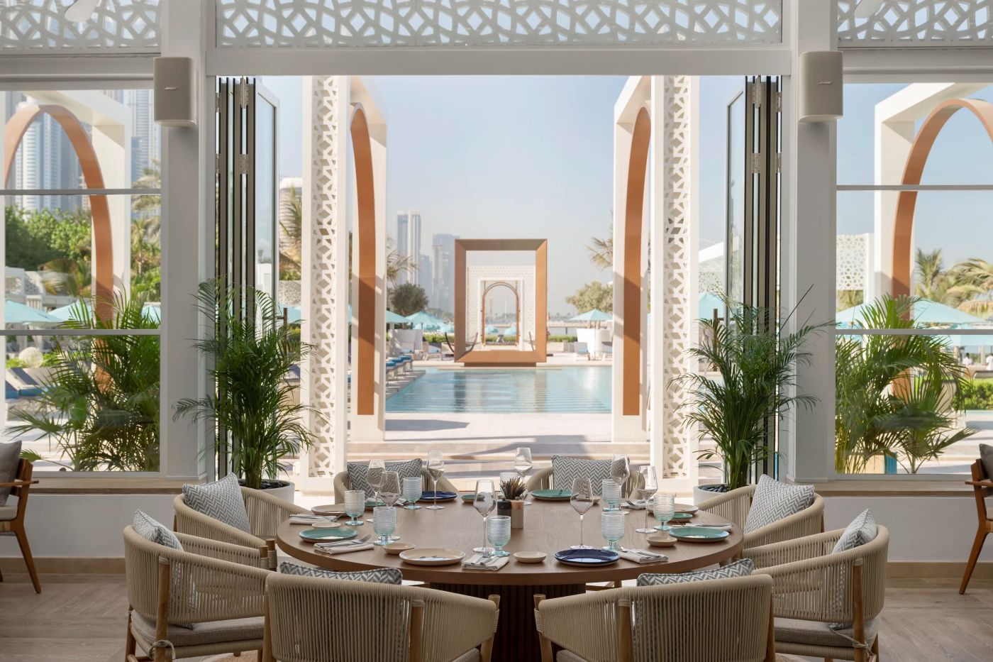 Drift Beach Club på One&Only Royal Mirage, Dubai