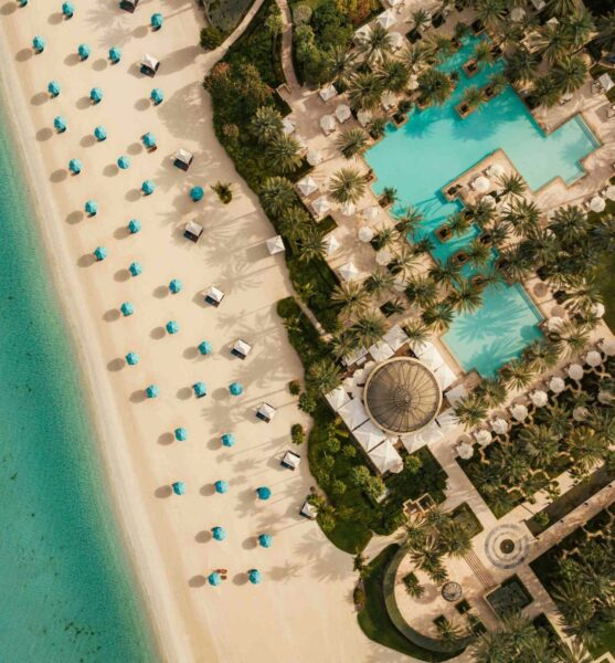 Poolen i The Palace området på One&Only Royal Mirage, Dubai