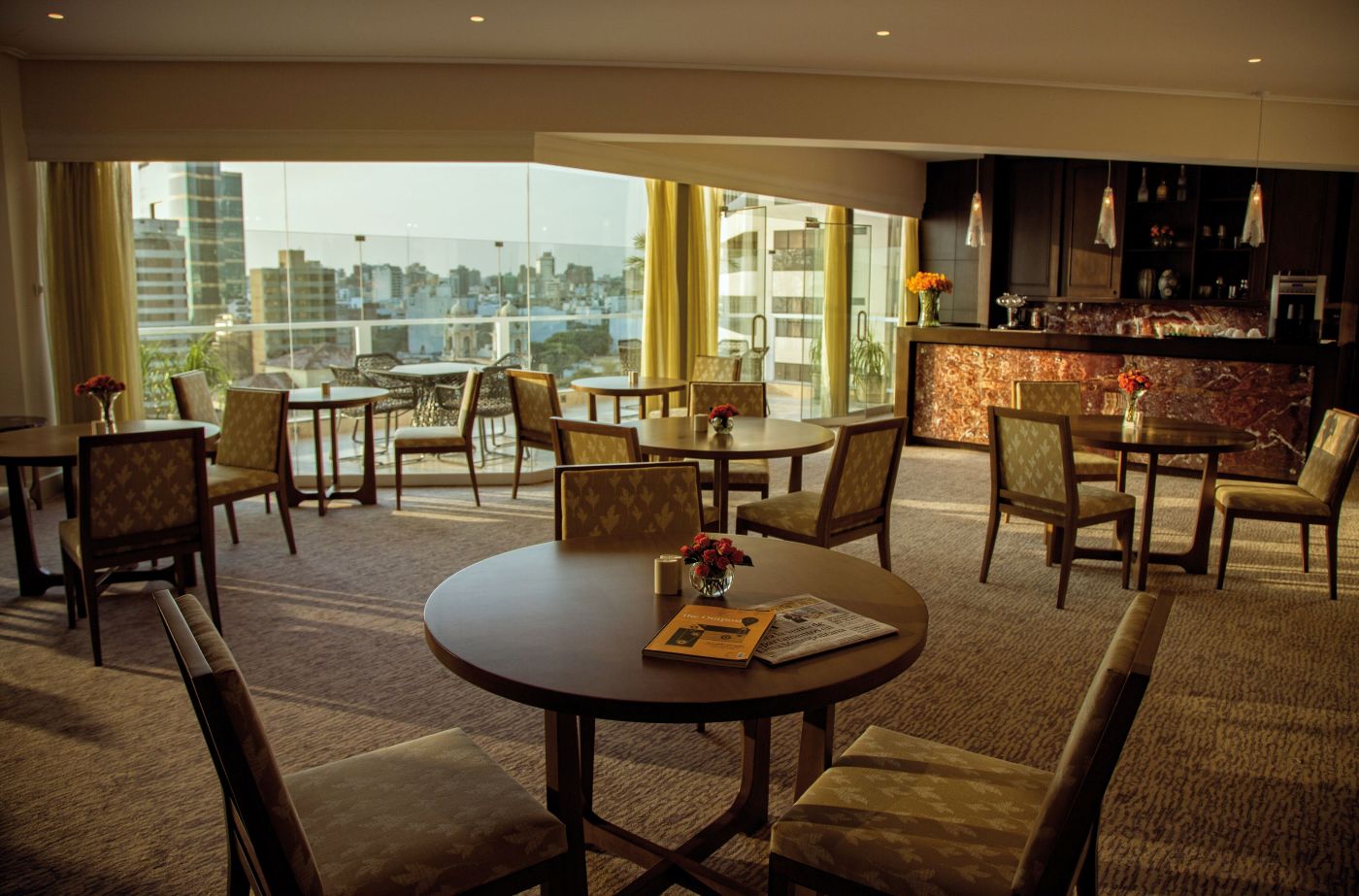 Excutive lounge på Miraflores Park, A Belmond Hotel i Lima, Peru