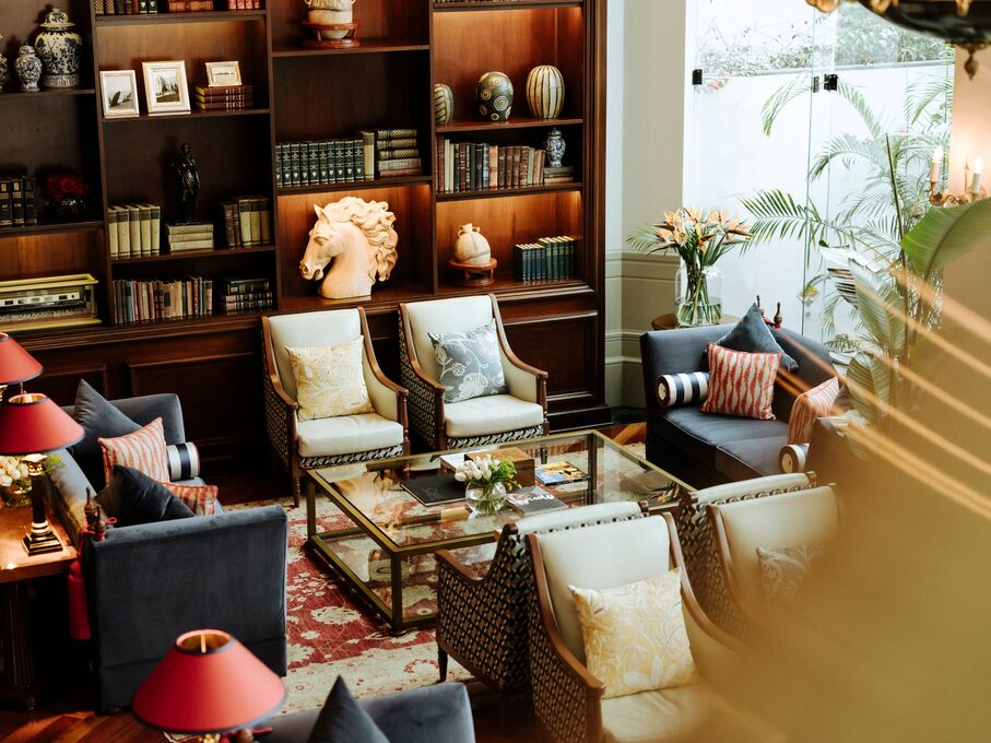 Lobby'en på Miraflores Park, A Belmond Hotel i Lima, Peru