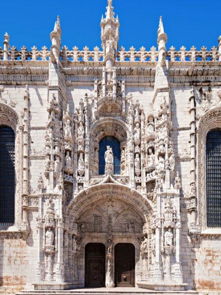 Jerónimos klostret i Lissabon, Portugal