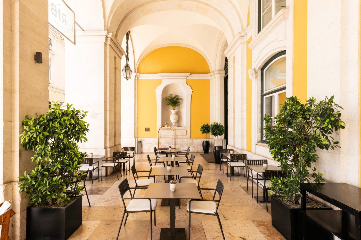 Restauranten RIB Beef & Wine på Pousada de Lisboa i Lissabon, Portugal