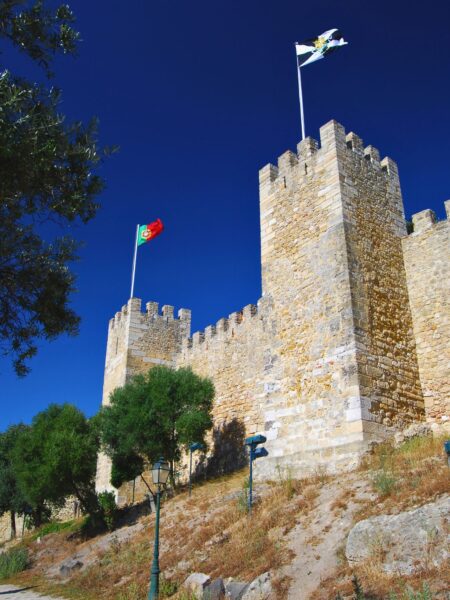 Borgen São Jorge i Lissabon, Portugal