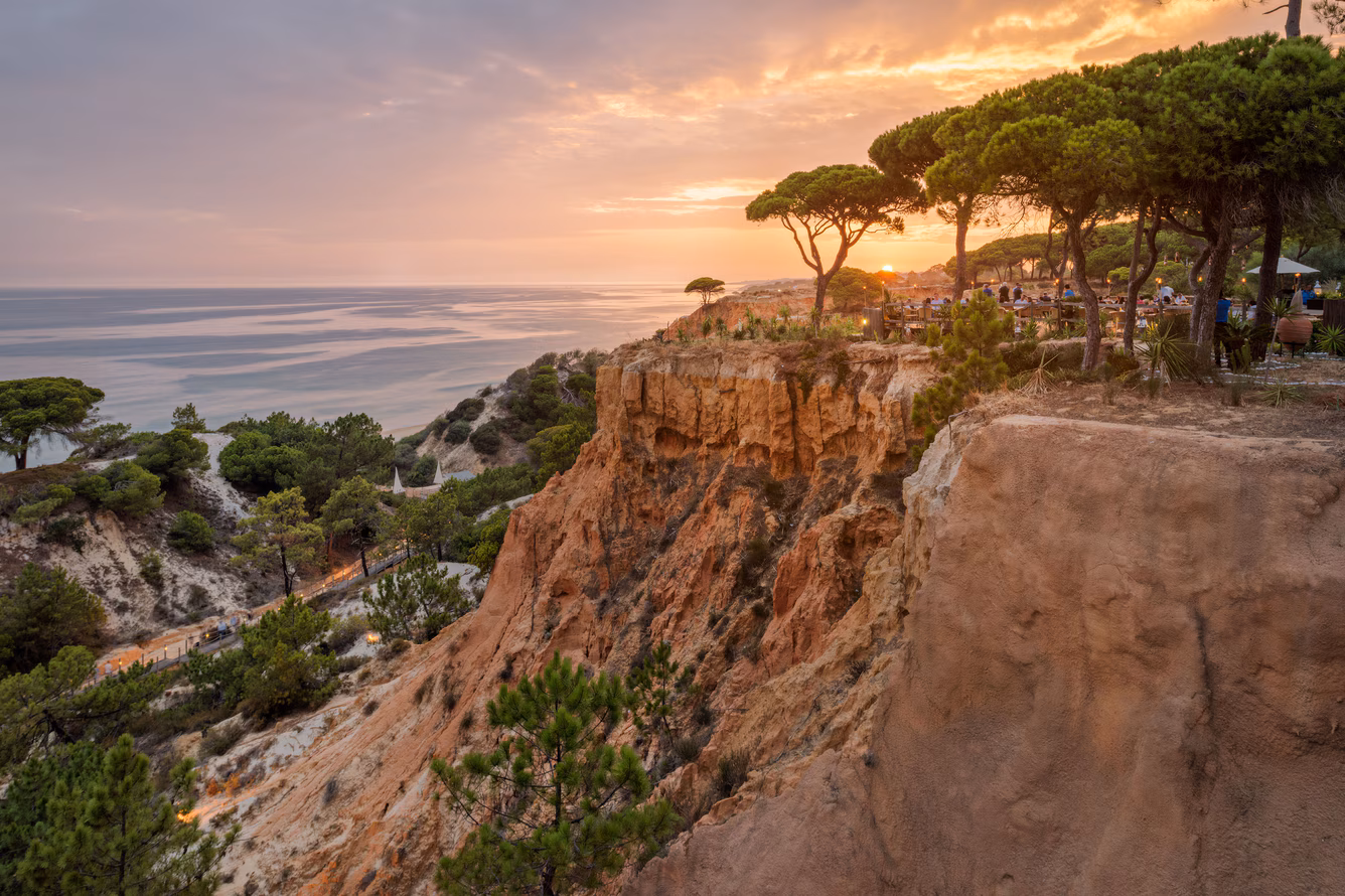 Mirador Champagne Bar på Pine Cliffs Resort, Portugal