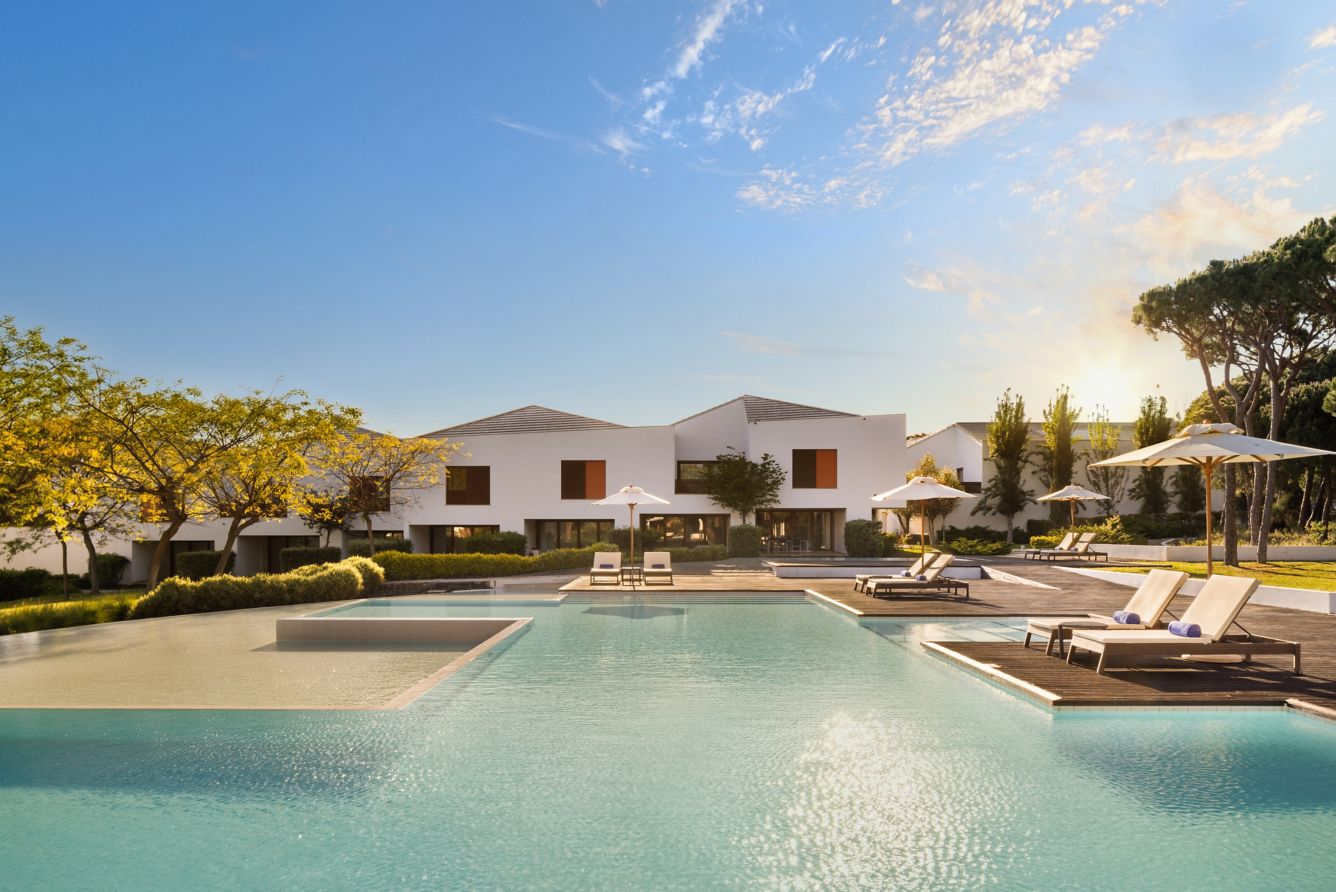 Pool på Pine Cliffs Resort, Portugal