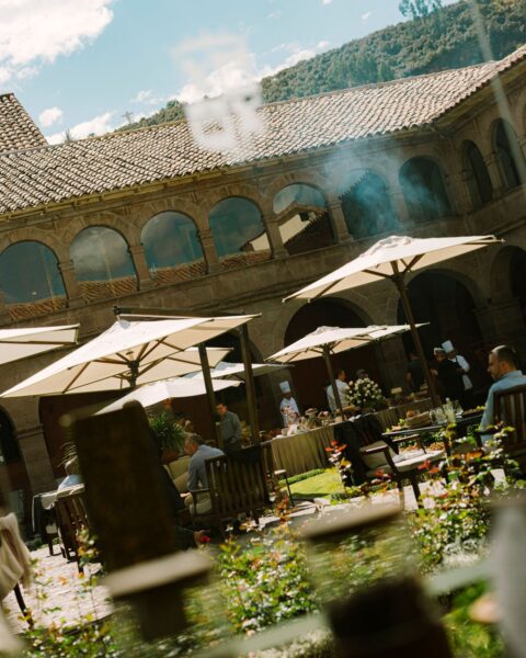 Monasterio Court Yard, Palacio Nazarenas, A Belmond Hotel, Peru