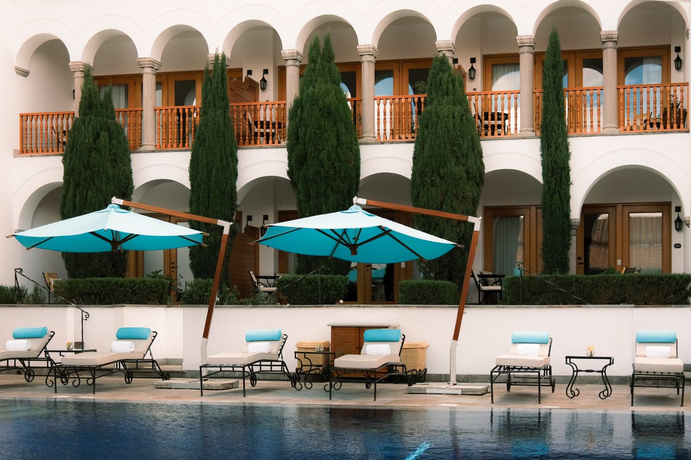 Pool, Palacio Nazarenas, A Belmond Hotel, Peru