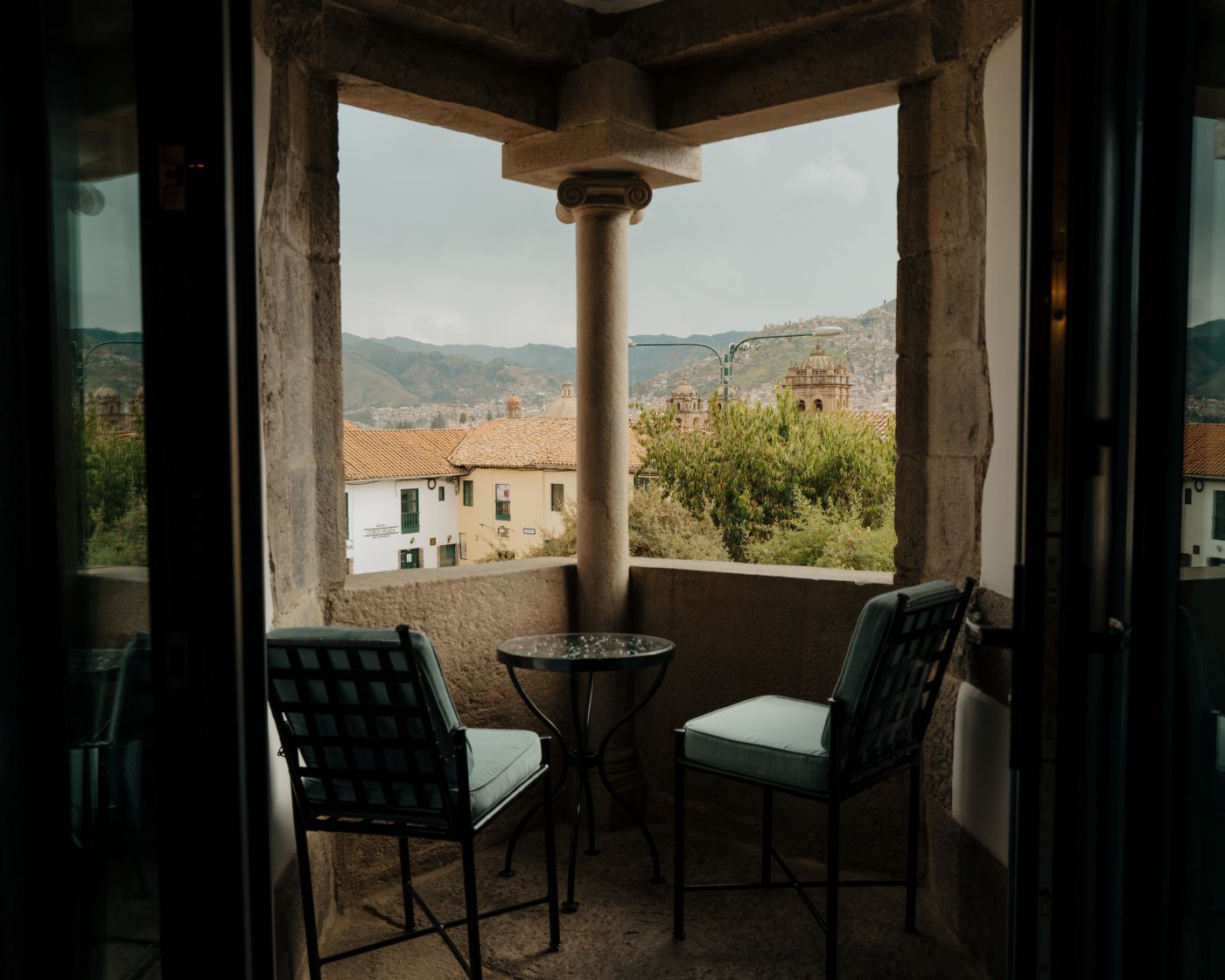 udsigt fra suite, Palacio Nazarenas, A Belmond Hotel, Peru