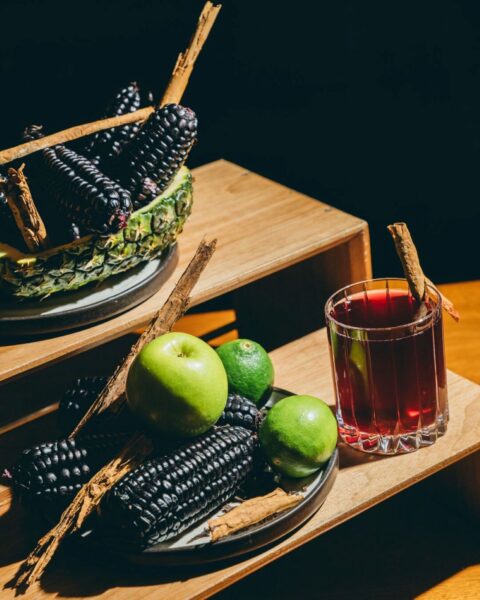 Chicha morada-oplevelse med drik lavet på lilla majs, Sanctuary Lodge, A Belmond Hotel, Peru
