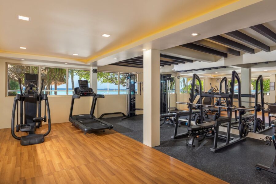 Maldiverne, Banyan Tree Vabbifaru, Gym