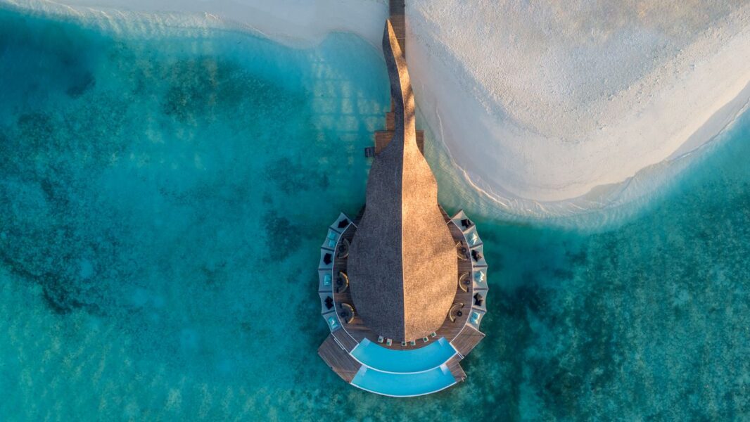 Maldiverne, Banyan Tree Vabbinfaru, Madi Hiyaa Aerial