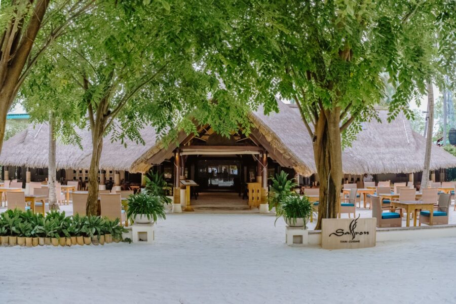 Maldiverne, Banyan Tree Vabbinfaru, Saffron restaurant