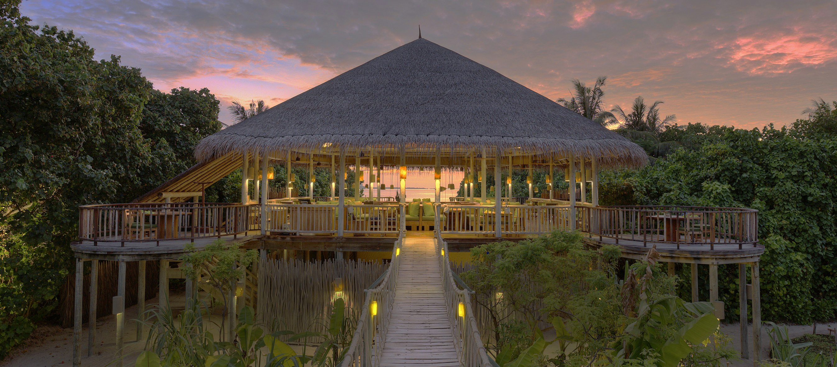 Maldiverne, Six Senses Laamu, restaurant, LEAF
