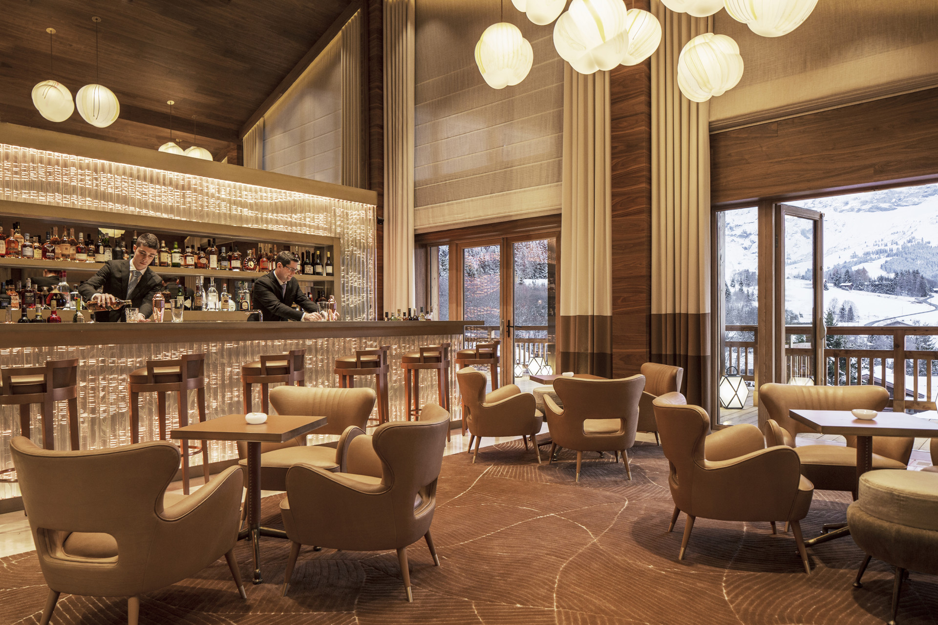 Brasserie Benjamin, Four Seasons Megève, Frankrig