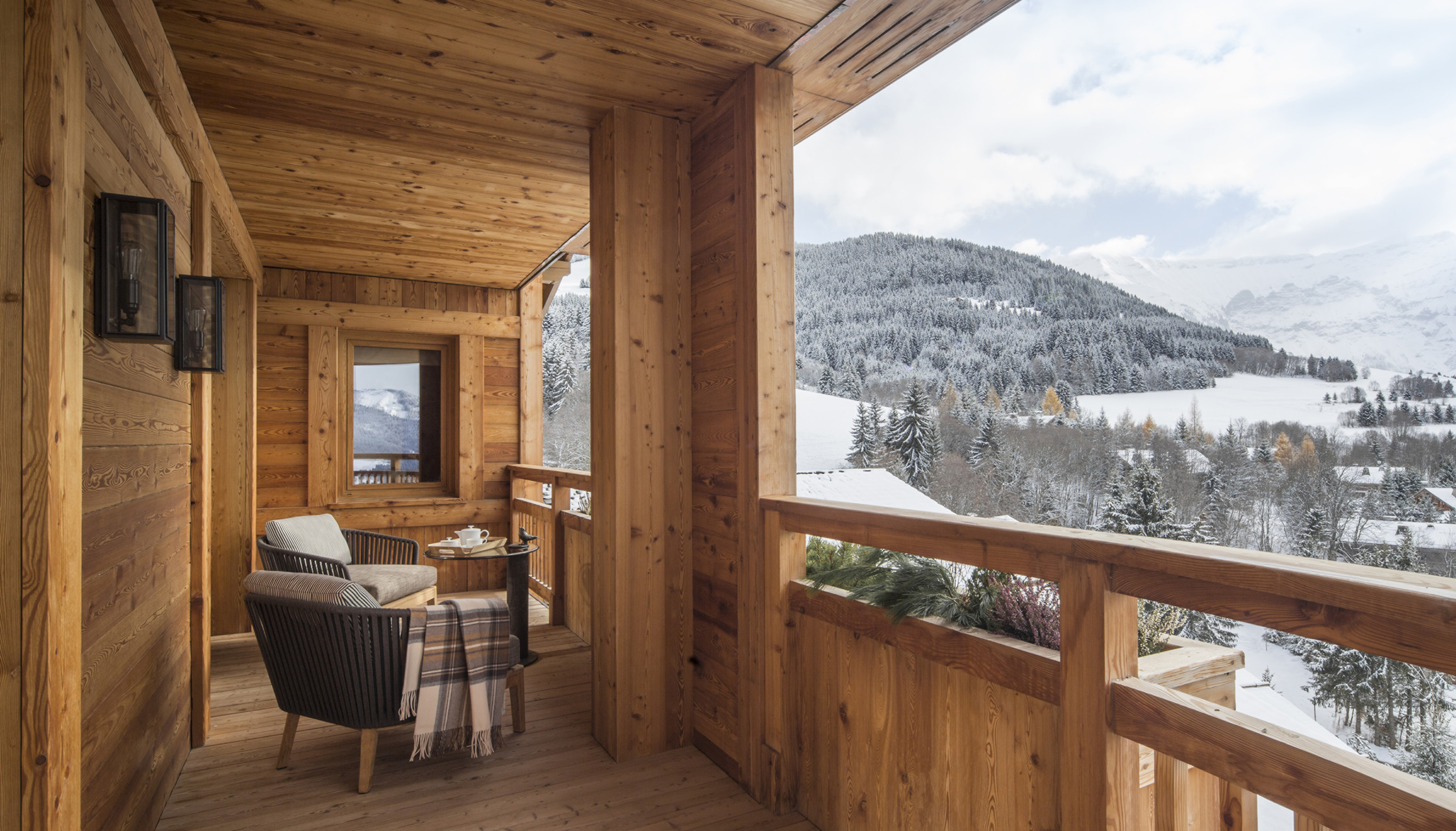 Suite Des Aravis Terrace, Four Seasons Megève, Frankrig