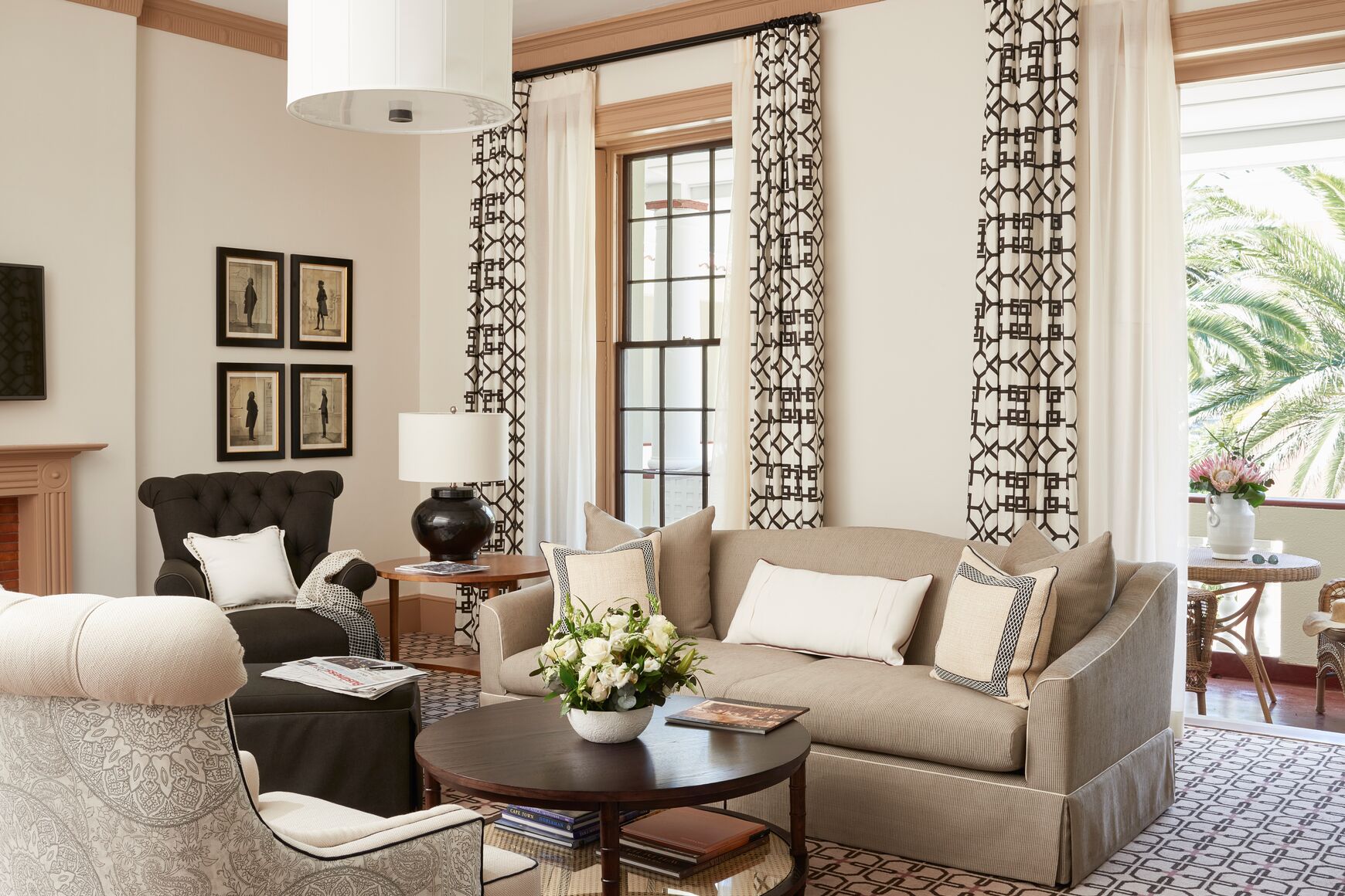 Suite stue, Mount Nelson, A Belmond Hotel, Sydafrika